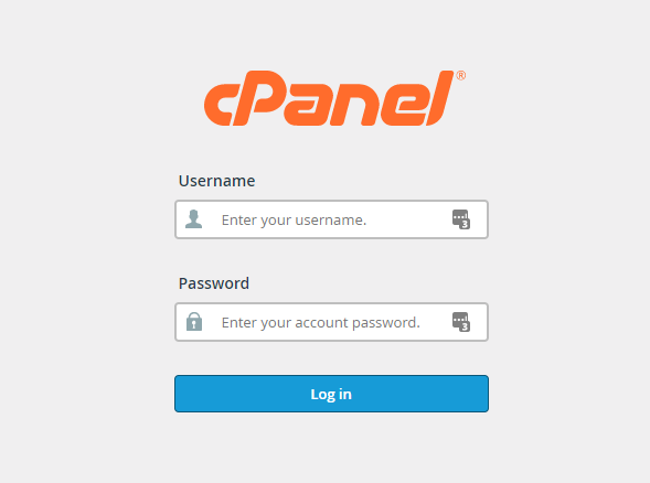 cPanel Home